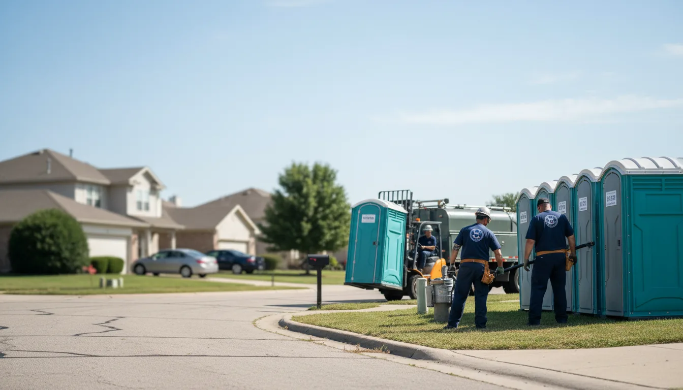 Porta Potty Rental in Fairview, IL near me